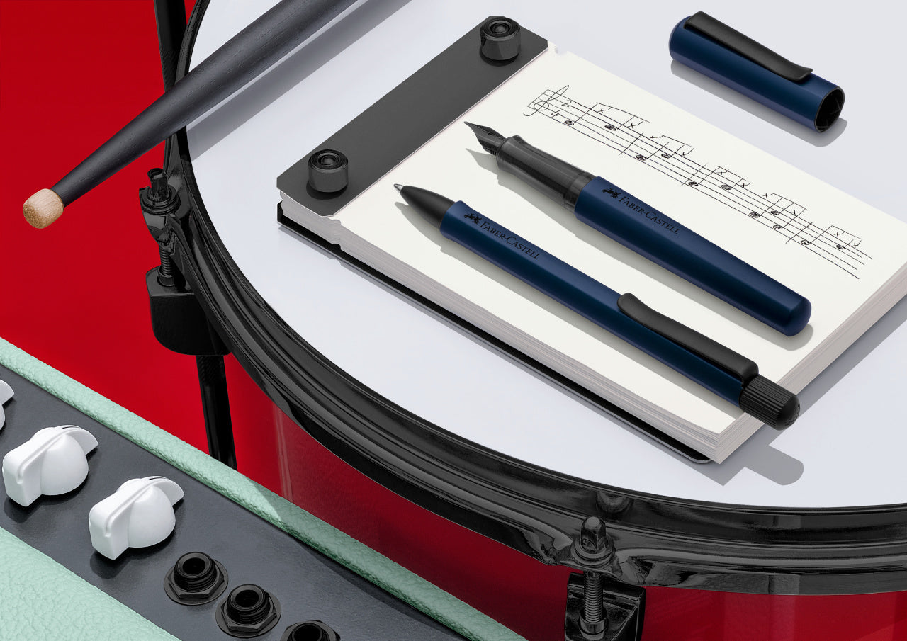 Hexo Fountain Pens, Assorted Colours/Nib size with Gift Box