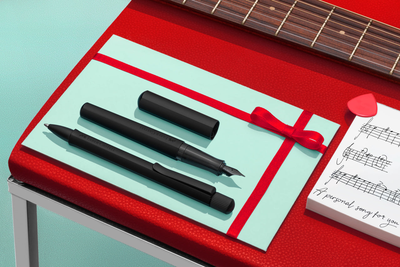 Hexo Fountain Pens, Assorted Colours/Nib size with Gift Box