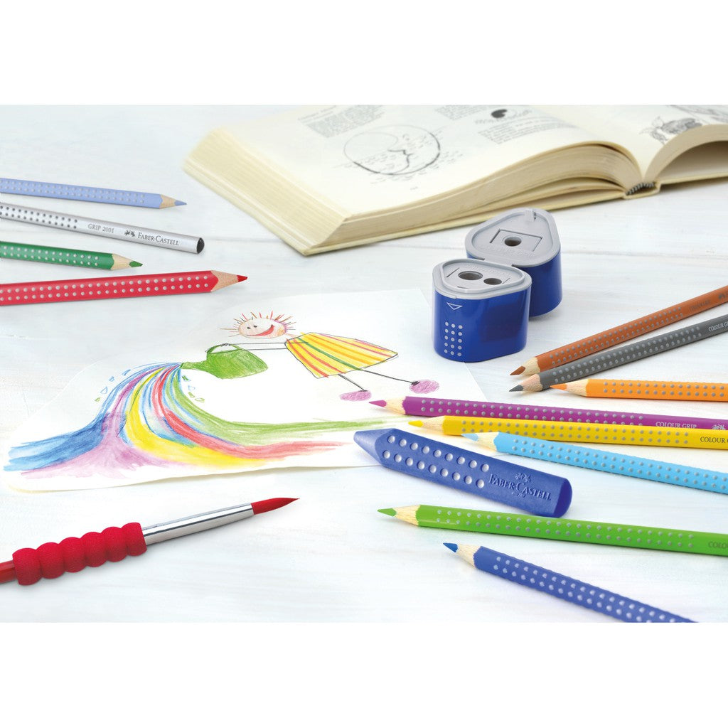 Grip 2001 PVC-Free Eraser (Assorted colours), Box of 10-pieces