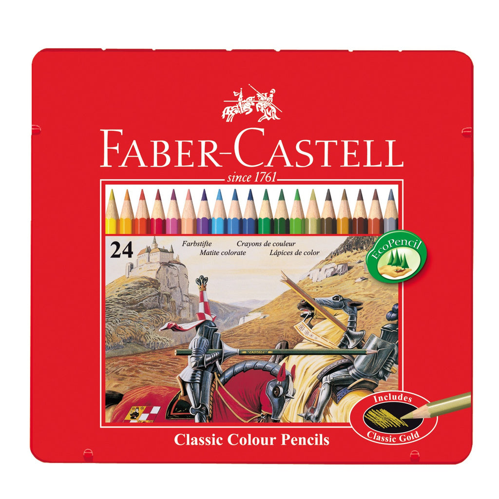 Classic Colour Pencils in Metal Tin, Bundle and Single (FSC)