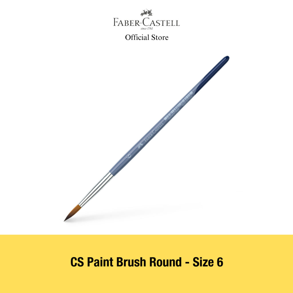 Creative Studio Paint Brush Round - Bundle of 6