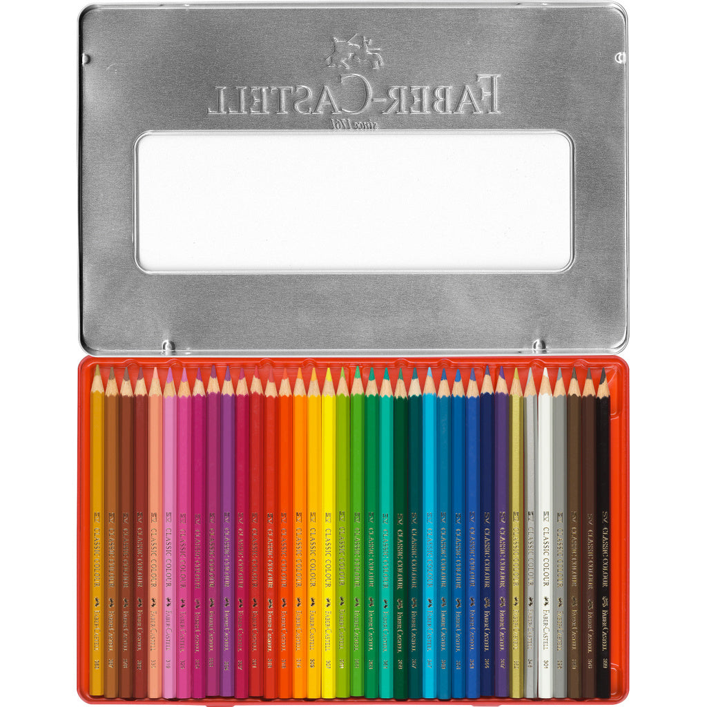 Classic Colour Pencils in Metal Tin, Bundle and Single (FSC)