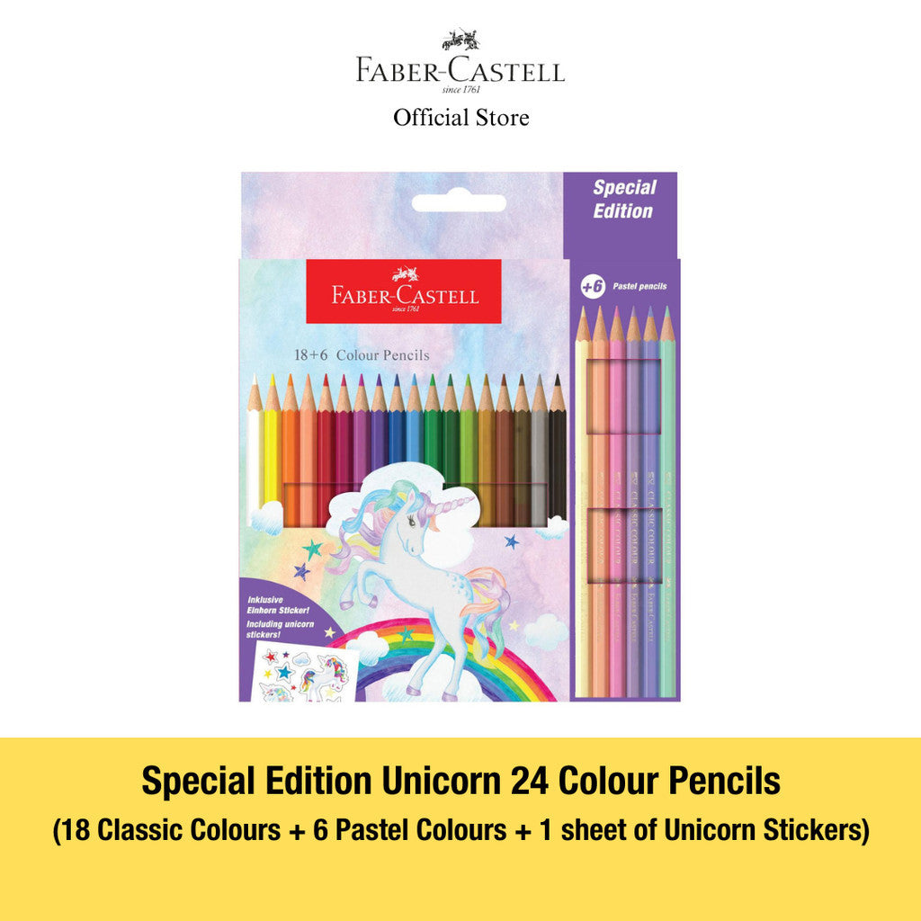 Special Edition Unicorn Series Colour Pencils, Connector Pens Markers & Paint box