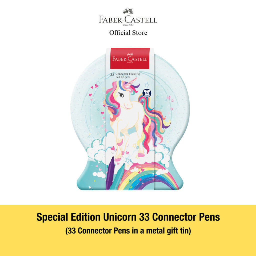 Special Edition Unicorn Series Colour Pencils, Connector Pens Markers & Paint box