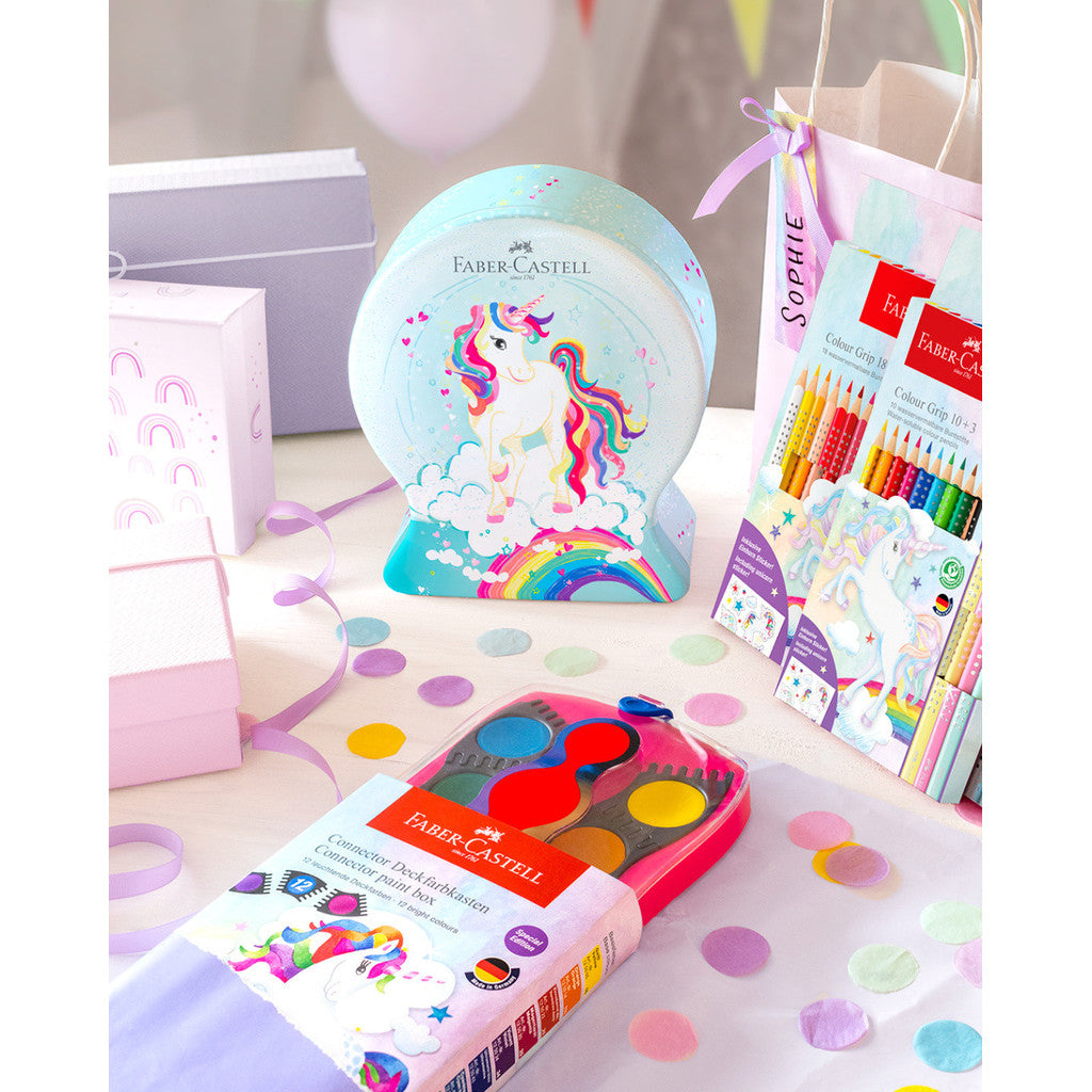 Special Edition Unicorn Series Colour Pencils, Connector Pens Markers & Paint box