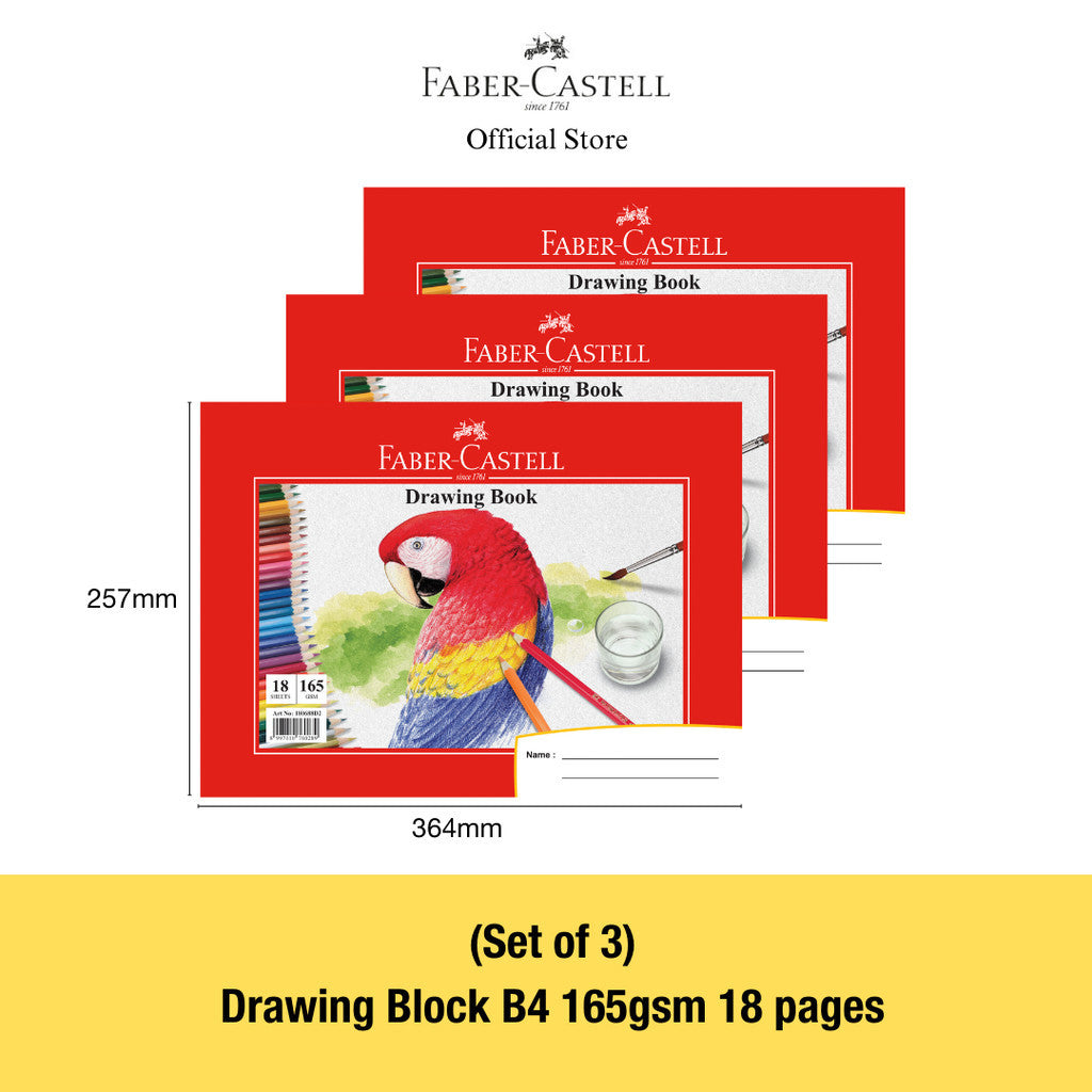 Drawing Block Drawing Paper, A4 / B4 / A3 Sizes