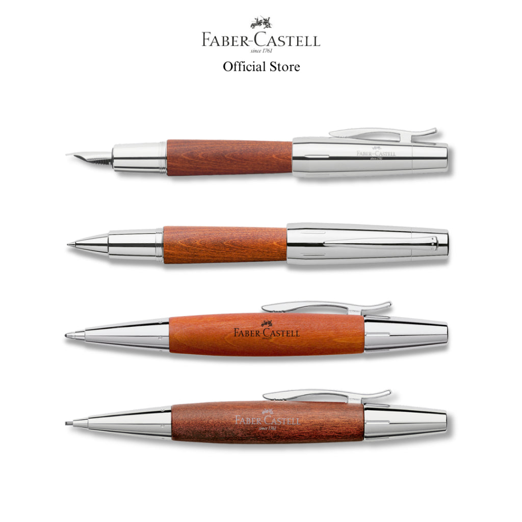 E-motion Twist Pencil, Ballpoint Pen, Rollerball Pen, Fountain Pen - Assorted Colours, with Gift Box