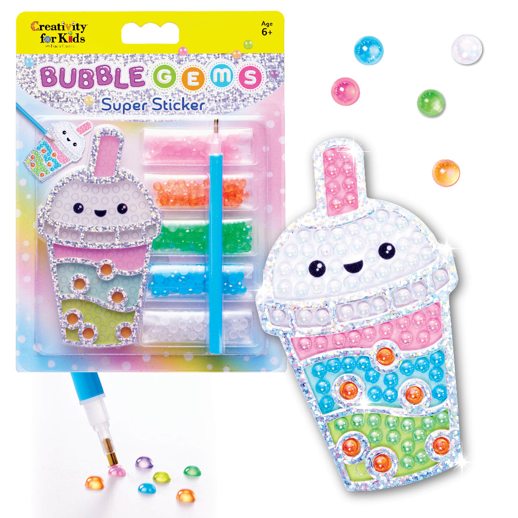 Bubble Gems Super Sticker Bubble Tea