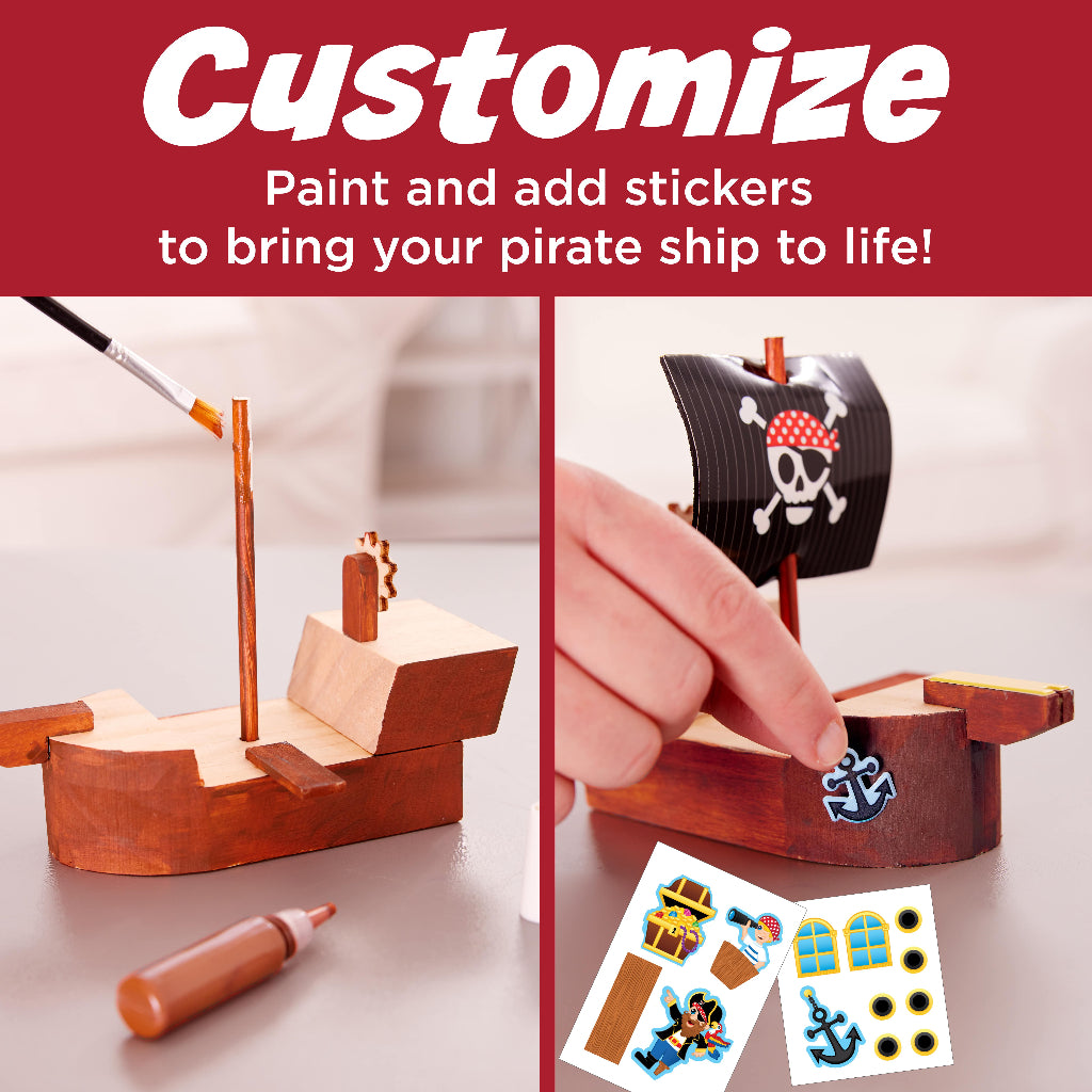 Buildeez !TM Pirate Ship The Sea Skull