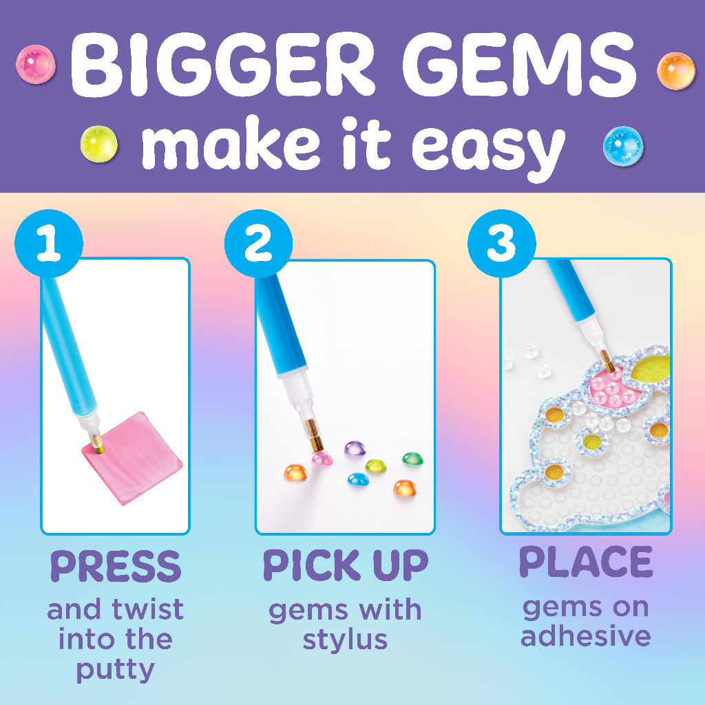 Bubble Gems Super Sticker Ice Cream