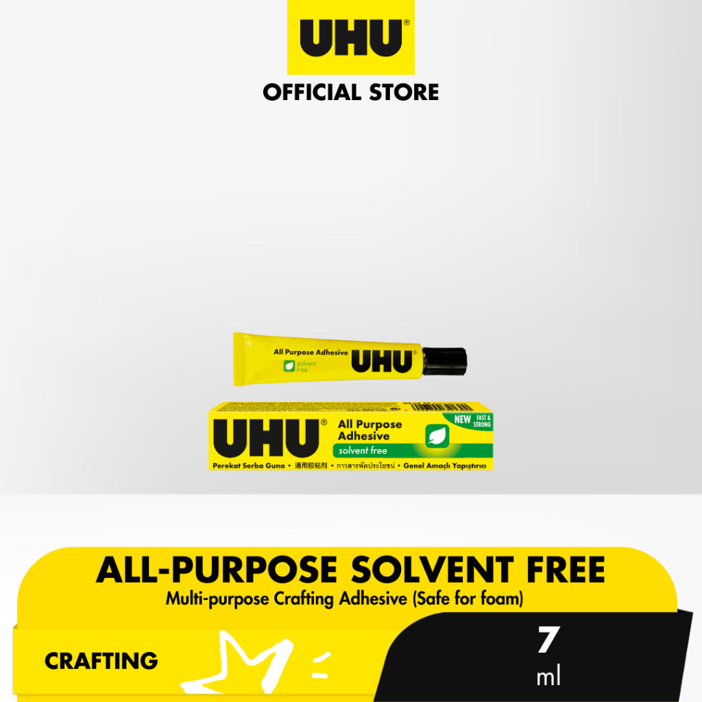 All Purpose Adhesive Glue (Solvent Free) Tube, Assorted sizes