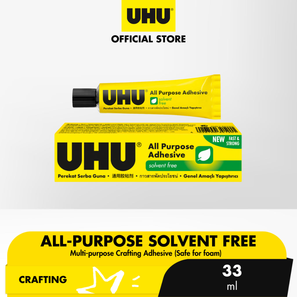 All Purpose Adhesive Glue (Solvent Free) Tube, Assorted sizes