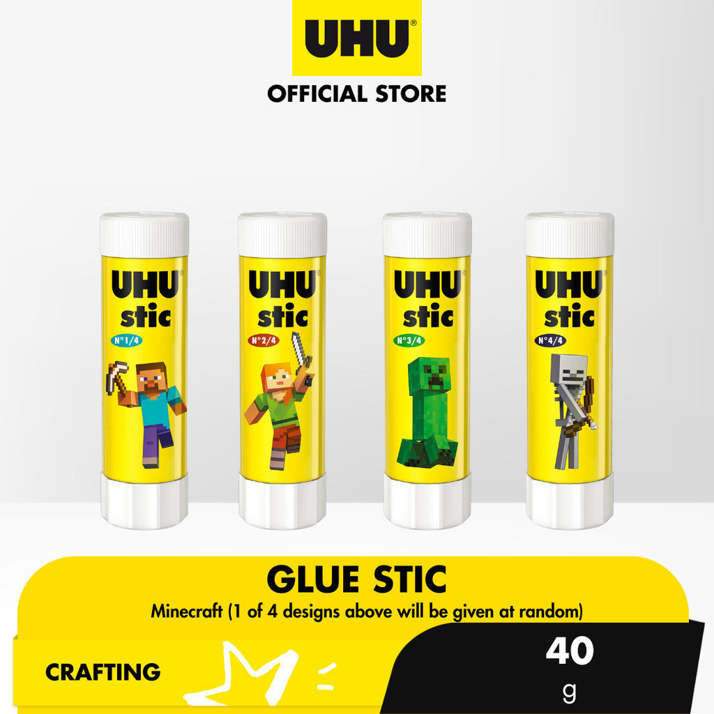Stic Glue Stick (Assorted Designs), 40g