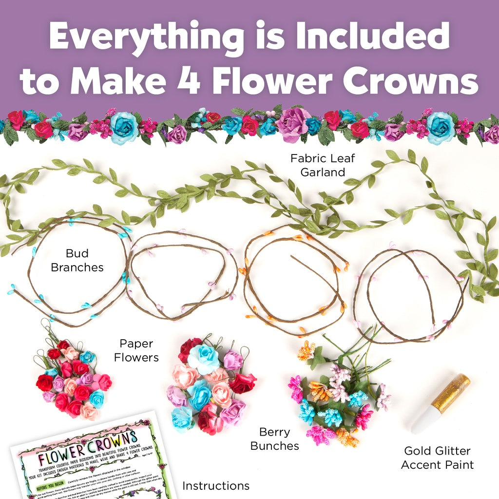 Flower Crowns Activity Set
