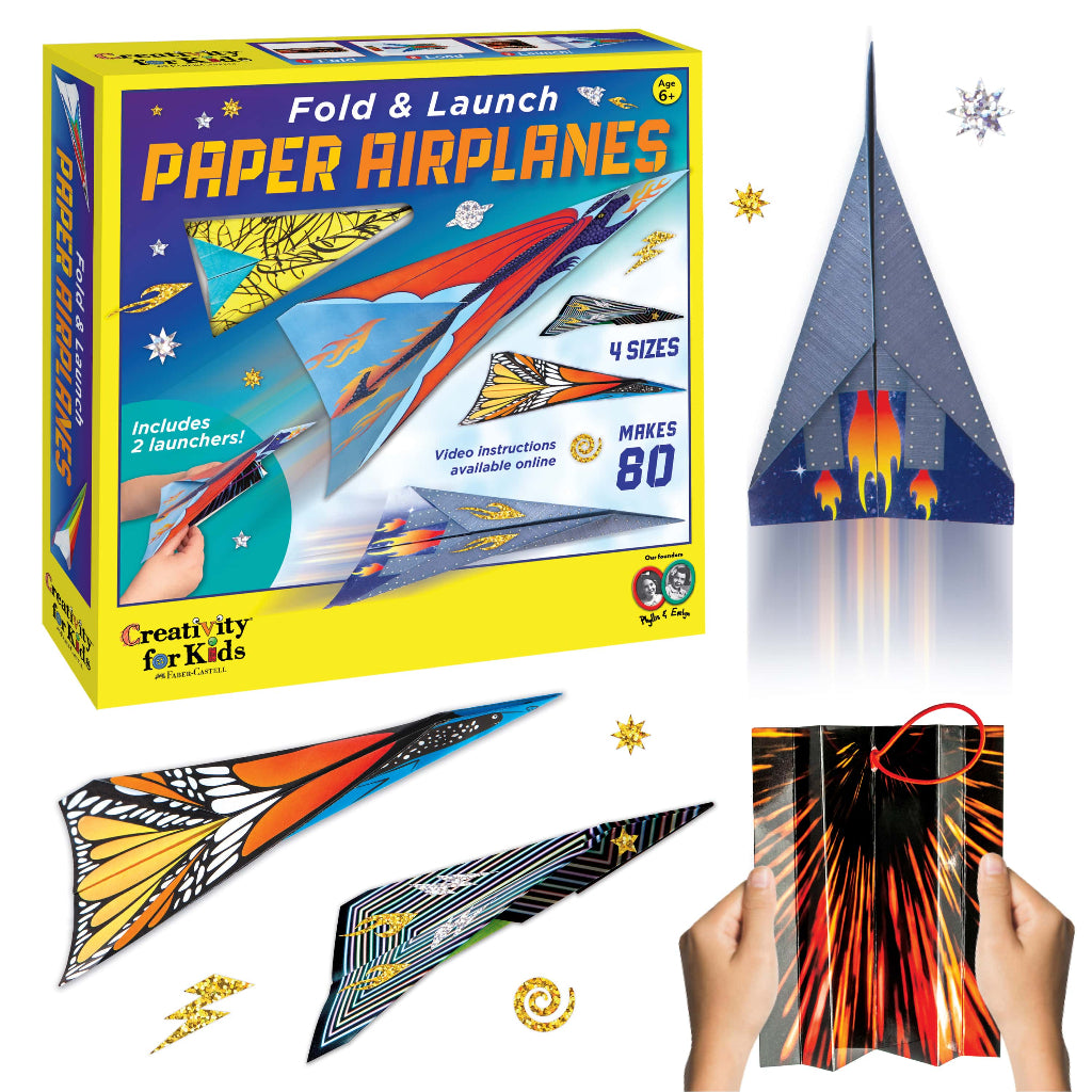 Fold & Launch Paper Airplanes