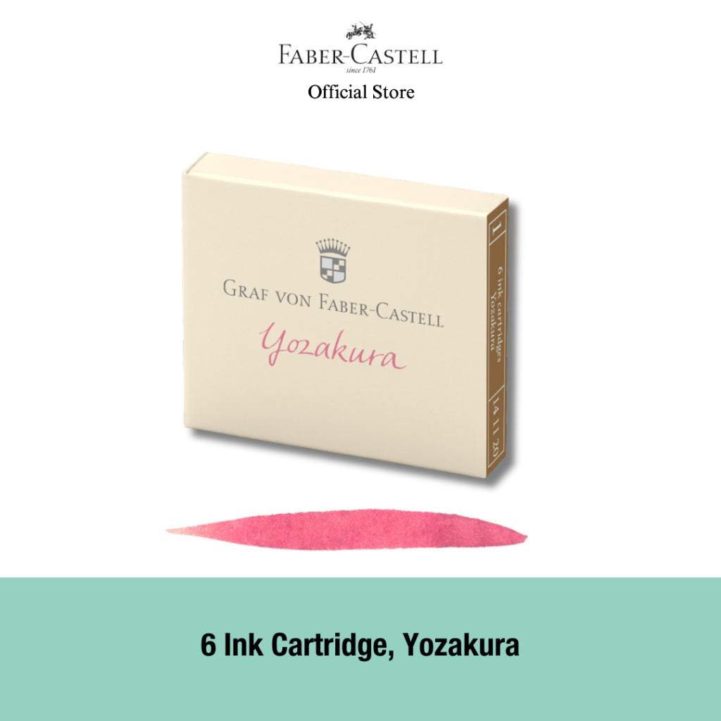 Graf von Ink Cartridges Pack of 6, Assorted Colours