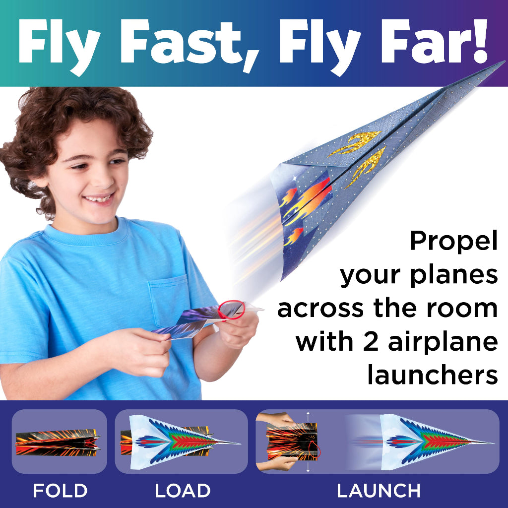 Fold & Launch Paper Airplanes