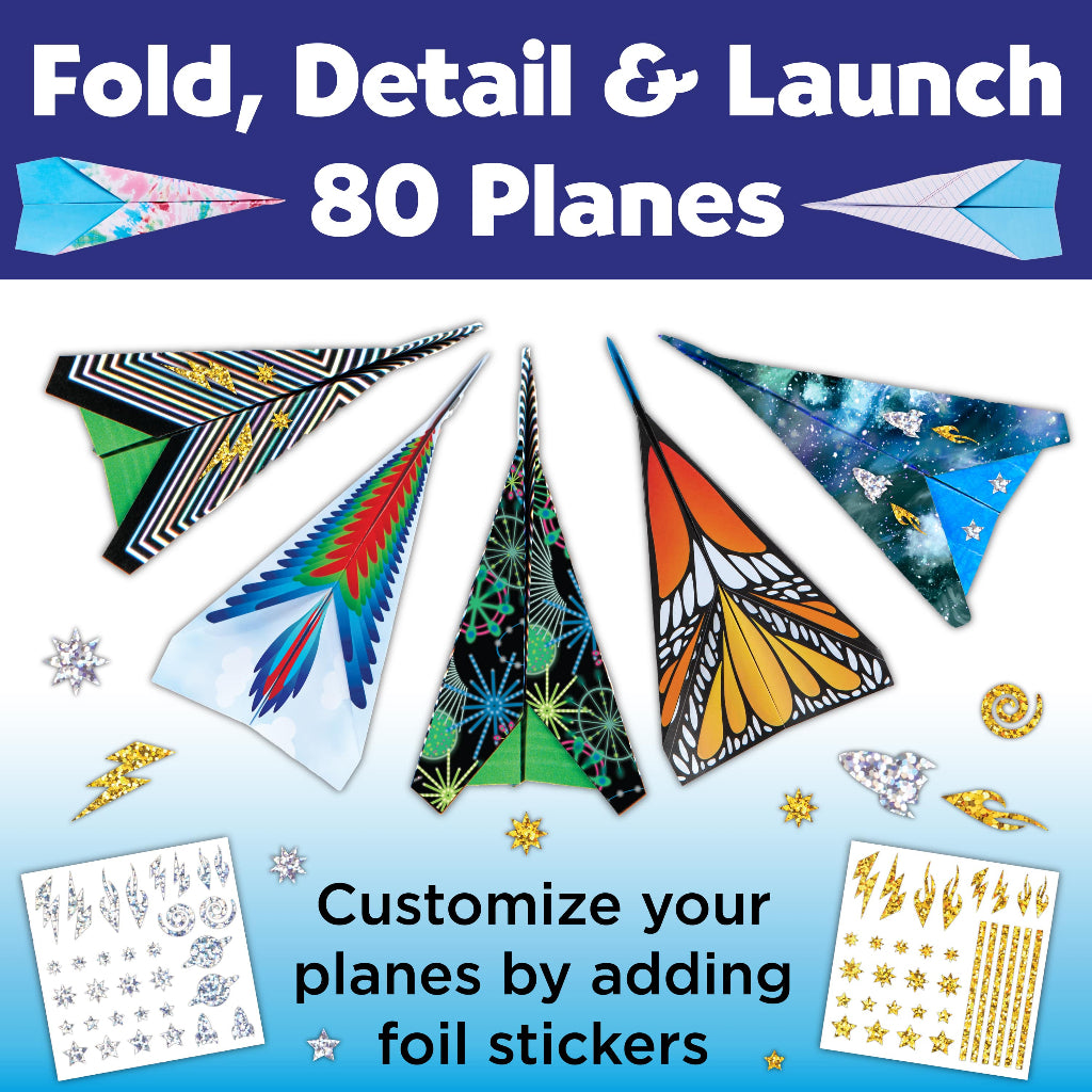 Fold & Launch Paper Airplanes