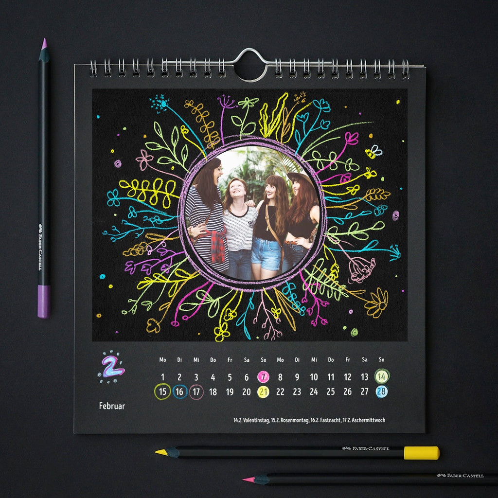 Black Edition Colour Pencils 12/24/36/50 with NEW Metallic Neon Pastel Colours