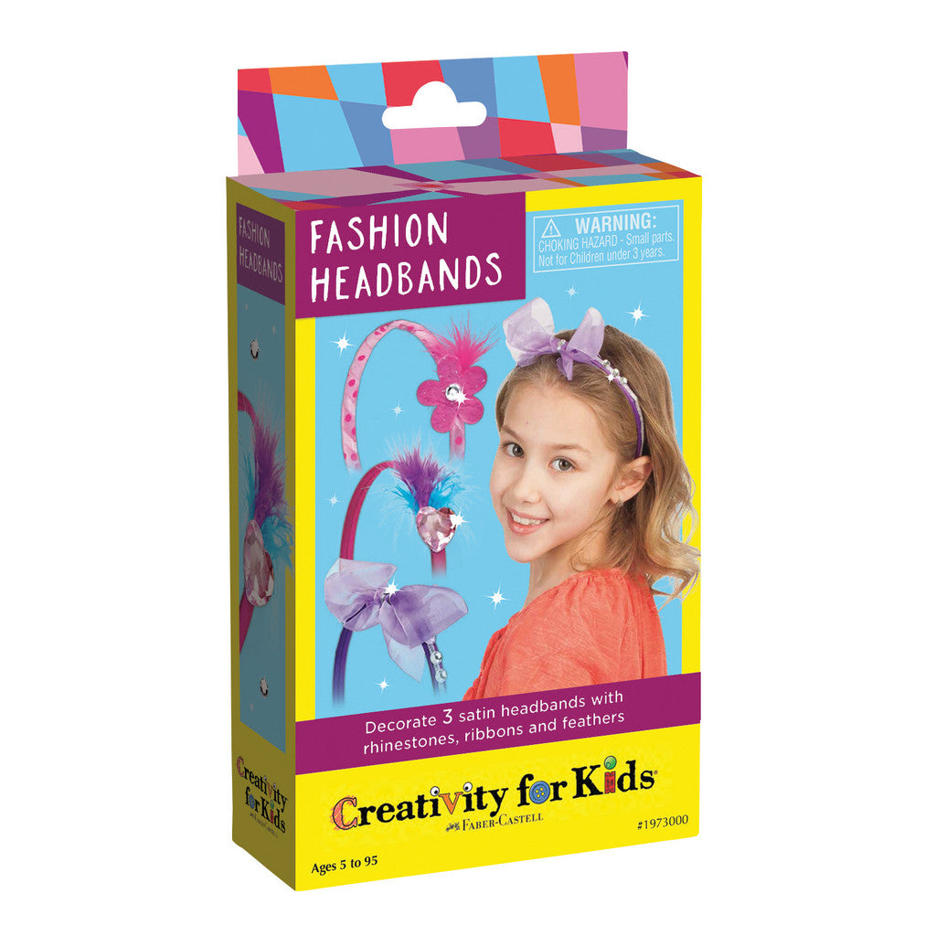 MAKE YOUR OWN ANIMAL BUTTONS / FASHION HEADBANDS / SWEET FAIRIES MINI KIT