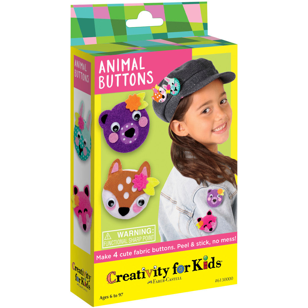 MAKE YOUR OWN ANIMAL BUTTONS / FASHION HEADBANDS / SWEET FAIRIES MINI KIT