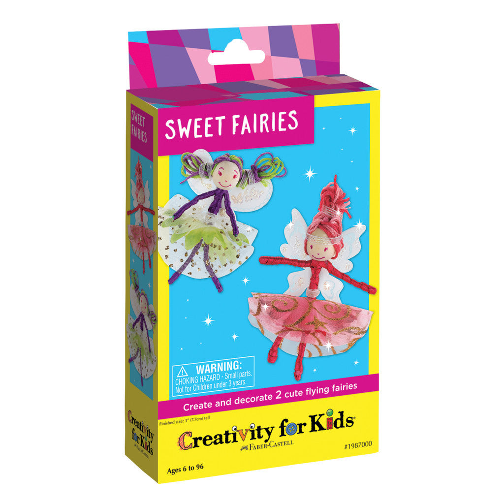MAKE YOUR OWN ANIMAL BUTTONS / FASHION HEADBANDS / SWEET FAIRIES MINI KIT