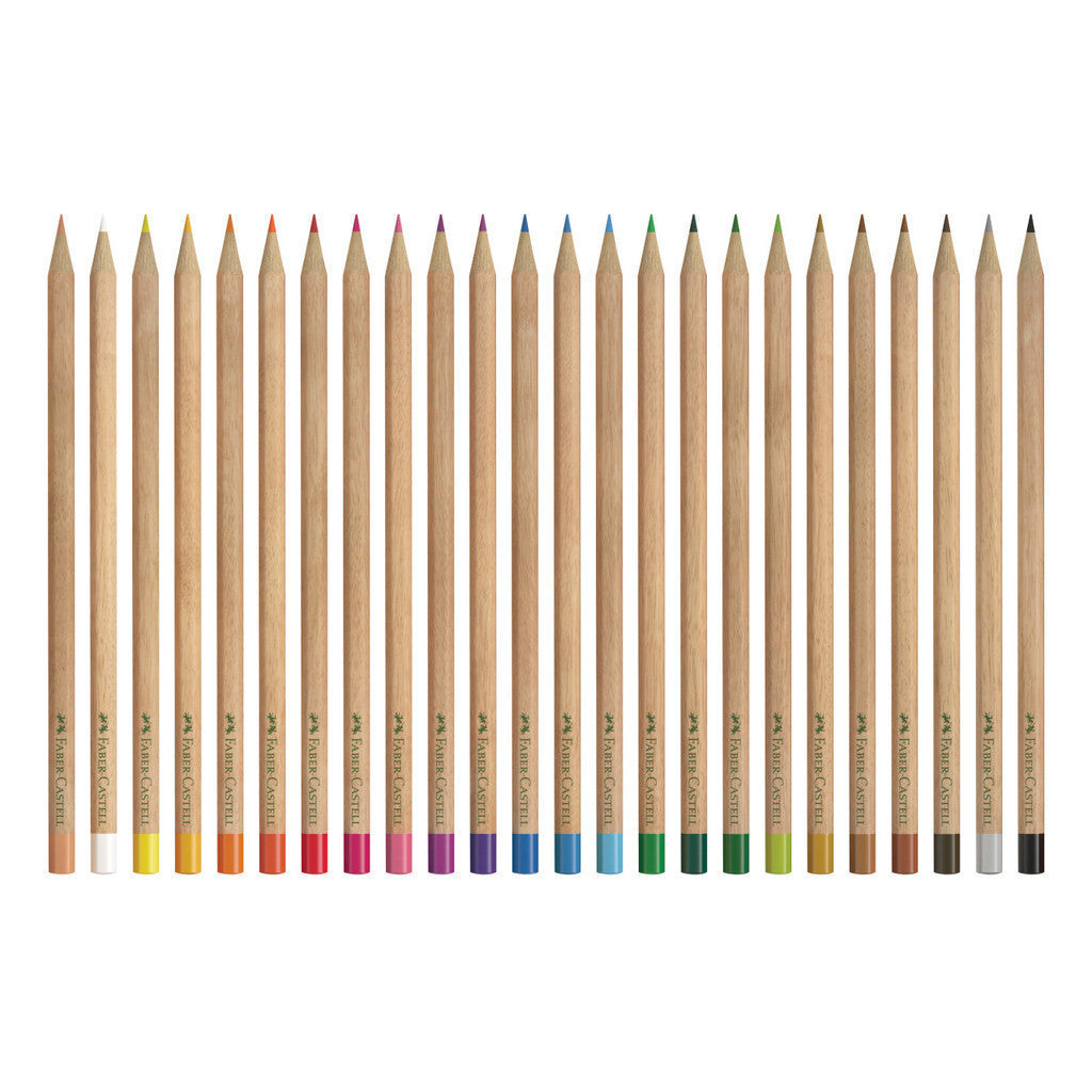 Naturals Stationery Set (Colour Pencils,Pencil,Eraser,Glue)
