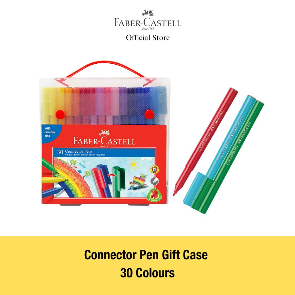 Connector Pen Colouring Gift Set, 30 & 60 Colours
