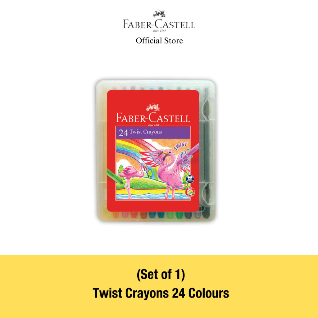 Twist Crayon, 12/24-pieces