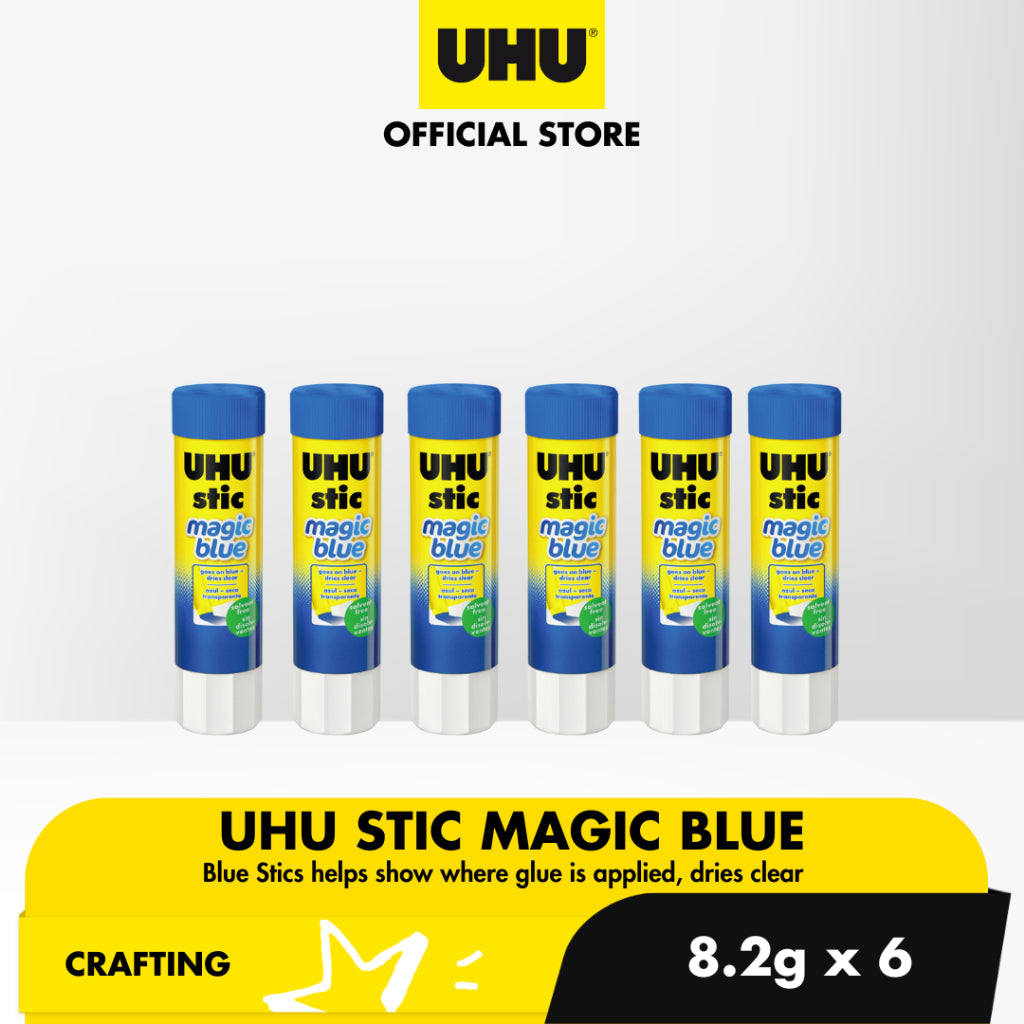 Stic Magic Blue Glue Stick, 8.2g/21g