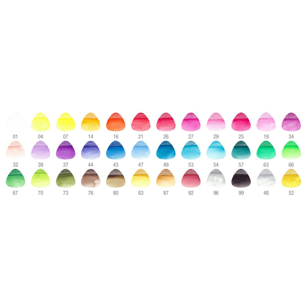 Grip Watercolour Pencils in Metal Tin, 12/24/36-pieces (FSC)