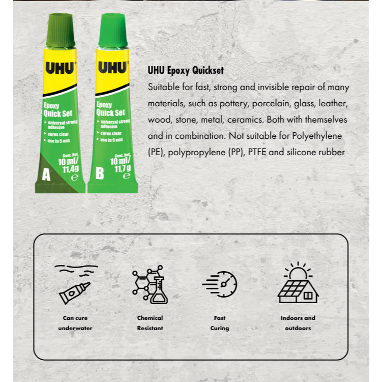 Epoxy Ultra Strong / Quick Set Adhesive