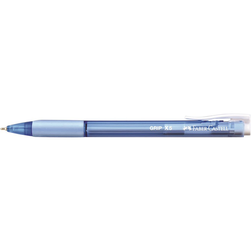 GripX 0.5mm Ballpen Box of 10, Blue ink