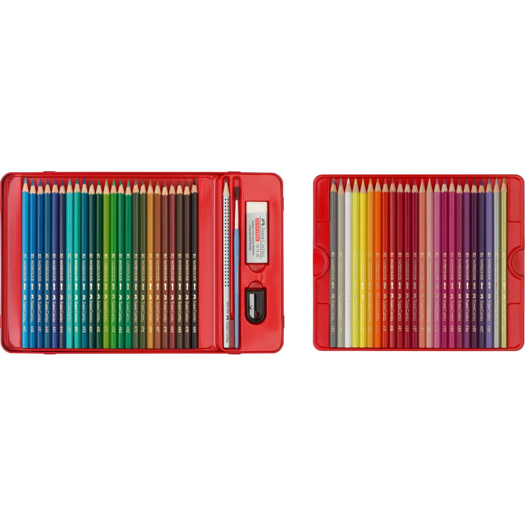 Watercolour Pencils in Metal Tin (FSC)