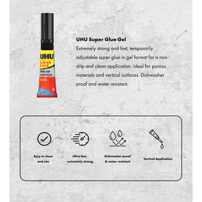 Super Glue Gel 3g