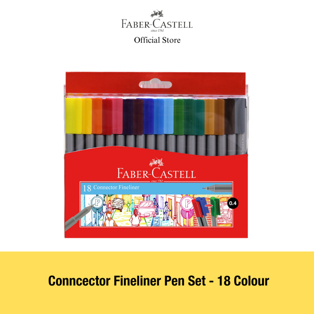 Connector Fineliner Pen Set