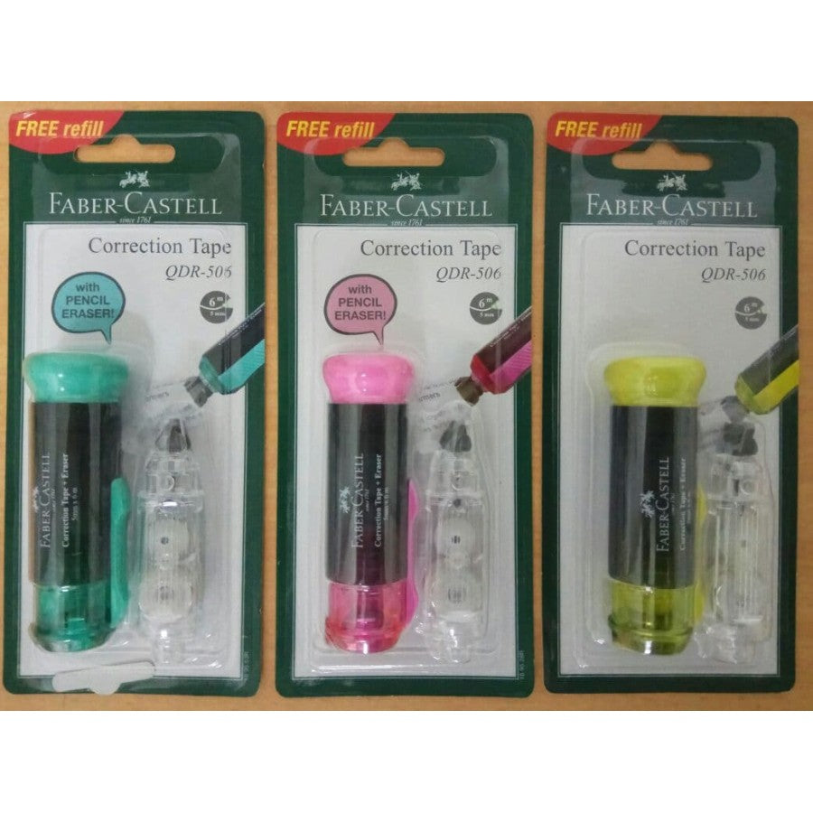 QDR-506 Correction Tape w FREE Refill