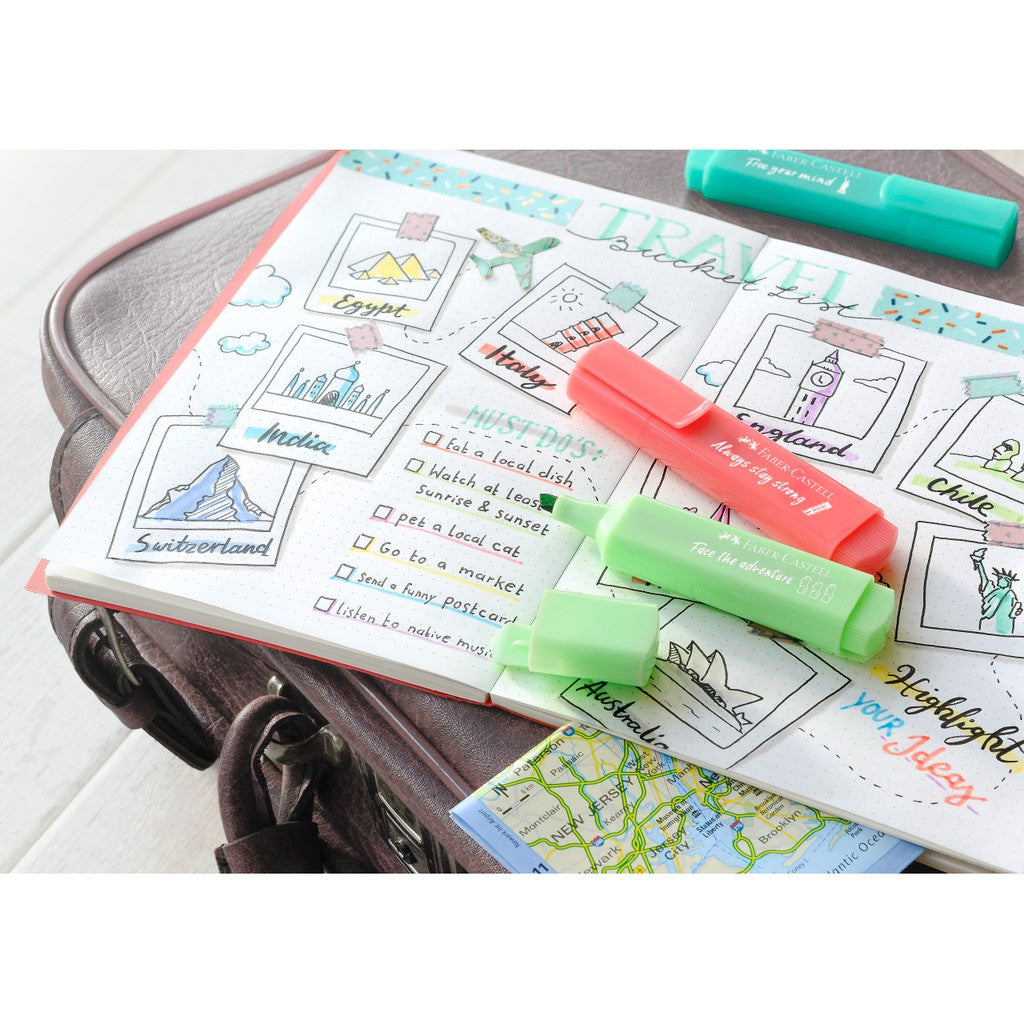 Textliner Highlighter Set, Pastel, Set of 4