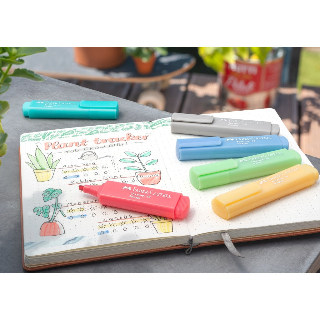 Textliner Highlighter Set, Pastel, Set of 4
