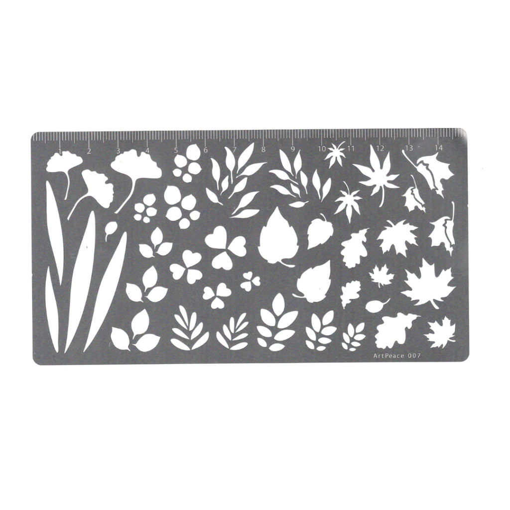 Soft Pastel Art Stencil, Assorted Designs