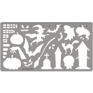 Soft Pastel Art Stencil, Assorted Designs
