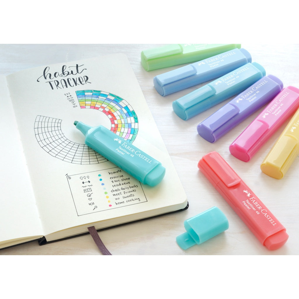 Textliner 46/48 - Highlighter Pastel/Metallic/ Fluorescent Individual Colours (Mix & Match)