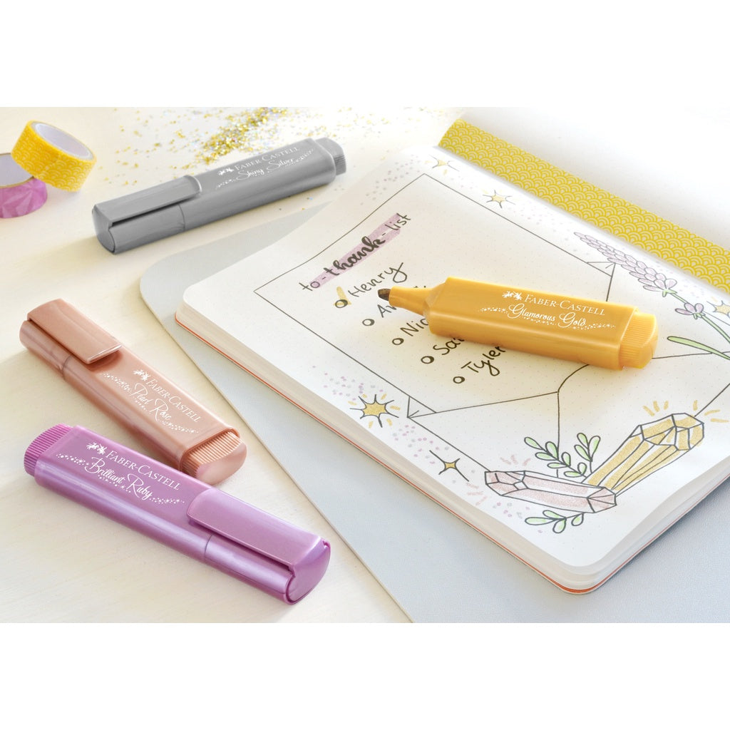 Textliner 46/48 - Highlighter Pastel/Metallic/ Fluorescent Individual Colours (Mix & Match)