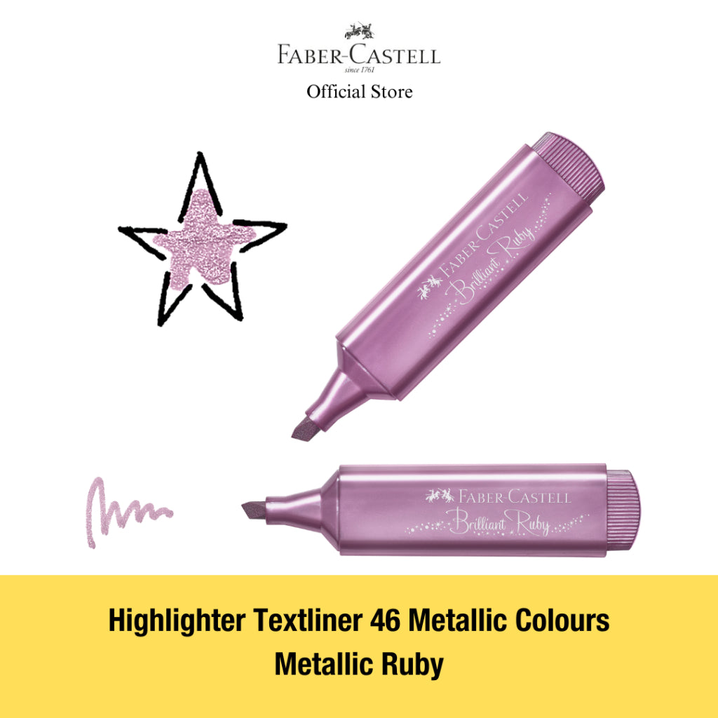Textliner 46/48 - Highlighter Pastel/Metallic/ Fluorescent Individual Colours (Mix & Match)