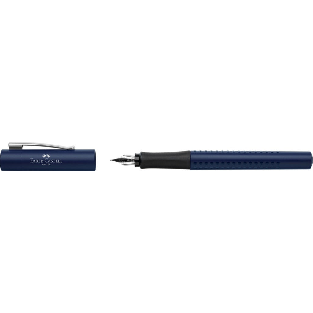 Grip 2011 Fountain Pen with Gift Box - Black, Silver, Classic Blue M/F/B nibs