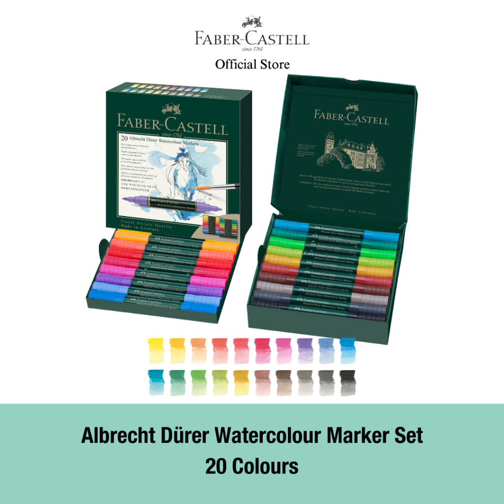 Albrecht Dürer Watercolour Marker Set, 5/10/16/20 pieces