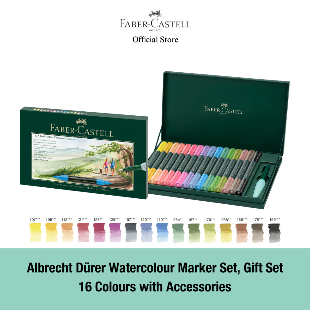 Albrecht Dürer Watercolour Marker Set, 5/10/16/20 pieces