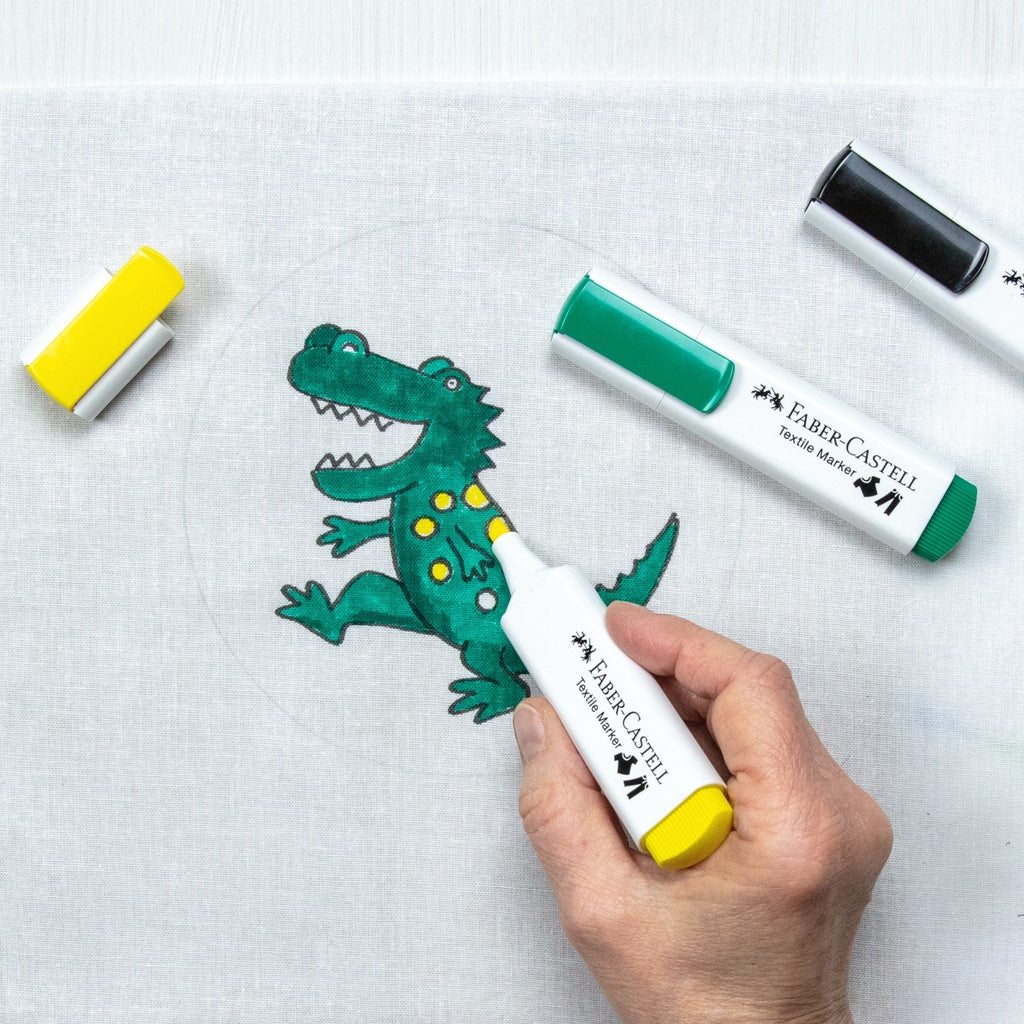 Textile / Fabric Markers - Basic Pastel and Neon Colours