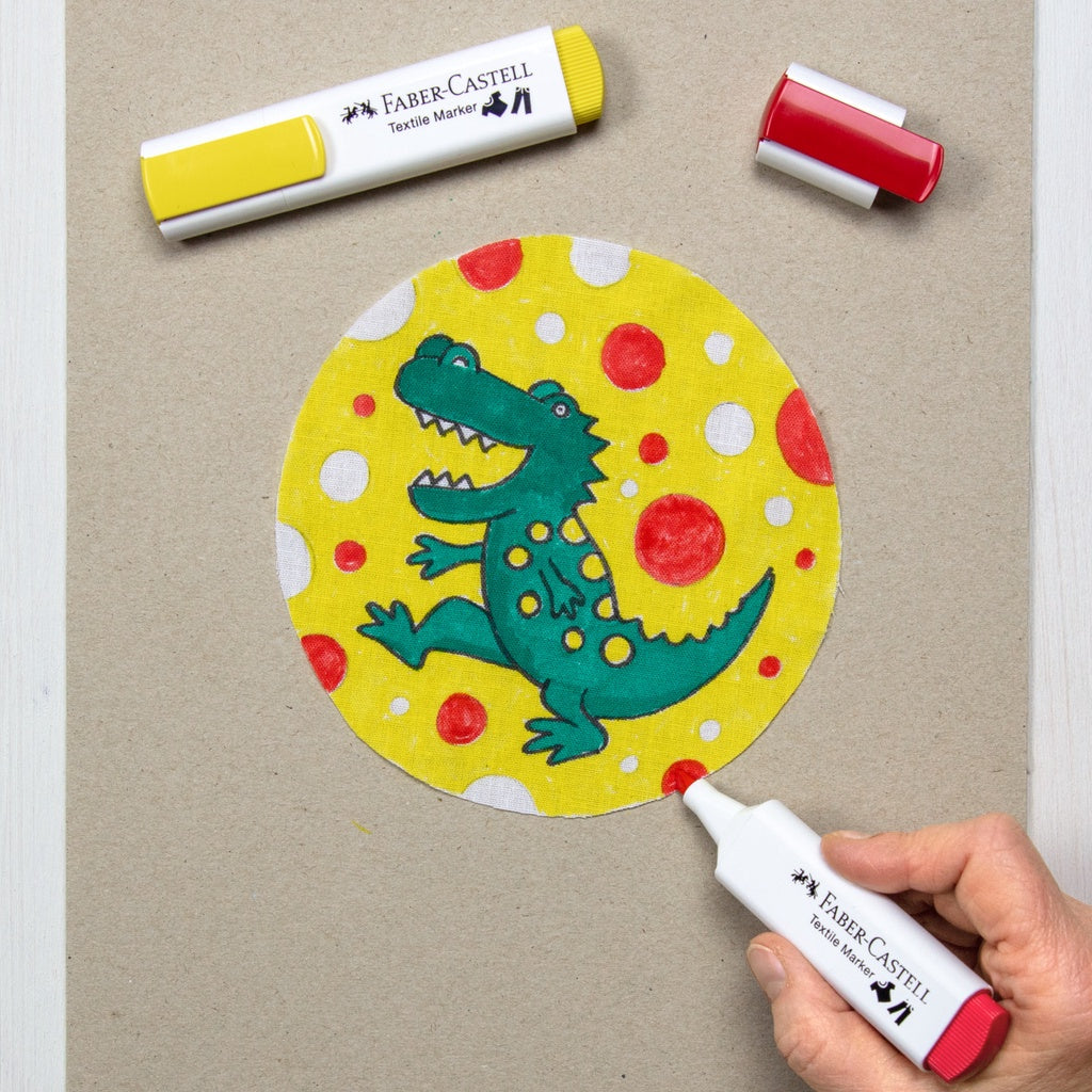 Textile / Fabric Markers - Basic Pastel and Neon Colours