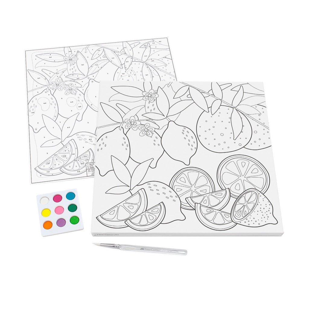 Watercolour Paint By Number Sets